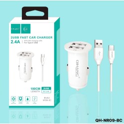 Φορτιστής αυτοκινήτου - Type C - QH-NR09-BC - Fast Charger - 212400 Φορτιστής αυτοκινήτου - Type C - QH-NR09-BC - Fast Charger - 212400