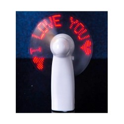 Ανεμιστήρας Mini με φωτεινό κείμενο LED - 456073 Ανεμιστήρας Mini με φωτεινό κείμενο LED - 456073