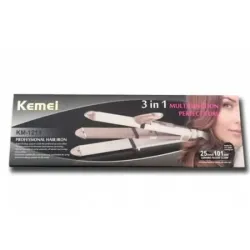 Ισιωτική μαλλιών - 3in1 - KM-1213 - Multistyler - Kemei