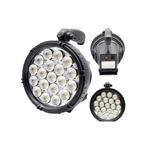 Επαναφορτιζόμενος φακός LED - 3 colors - 4.2V - W868A - 326036