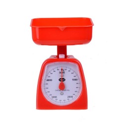 Ζυγαριά κουζίνας με δοχείο - TE208 - 362348 - Red Ζυγαριά κουζίνας με δοχείο - TE208 - 362348 - Red