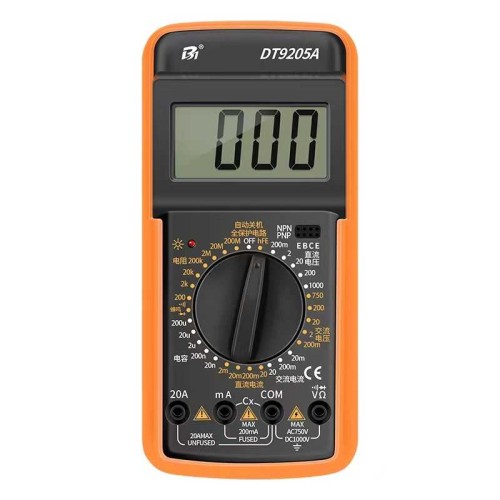Ψηφιακό πολύμετρο - DT-9205A - 215654 Ψηφιακό πολύμετρο - DT-9205A - 215654