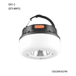 Επαναφορτιζόμενη λάμπα-φαναράκι LED - D41-2 - 182790 Επαναφορτιζόμενη λάμπα-φαναράκι LED - D41-2 - 182790