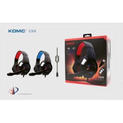 Ενσύρματα ακουστικά Gaming - G308 - KOMC - 302735 - Blue Ενσύρματα ακουστικά Gaming - G308 - KOMC - 302735 - Blue