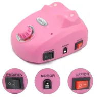 Ηλεκτρικός τροχός μανικιούρ-πεντικιούρ - DM-208 - 15W - 631019 - Pink