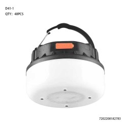Επαναφορτιζόμενη λάμπα-φαναράκι LED - D41-1 - 182783 Επαναφορτιζόμενη λάμπα-φαναράκι LED - D41-1 - 182783