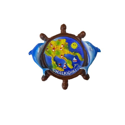 Tουριστικό μαγνητάκι Souvenir – Σετ 12pcs - Resin Magnet - 678083