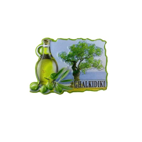 Tουριστικό μαγνητάκι Souvenir – Σετ 12pcs - Resin Magnet - 678092