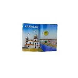 Tουριστικό μαγνητάκι Souvenir – Σετ 12pcs - Resin Magnet - Paralia - 678103 Tουριστικό μαγνητάκι Souvenir – Σετ 12pcs - Resin Magnet - Paralia - 678103