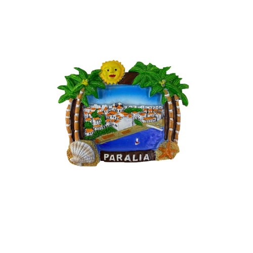 Tουριστικό μαγνητάκι Souvenir – Σετ 12pcs - Resin Magnet - Paralia - 678112 Tουριστικό μαγνητάκι Souvenir – Σετ 12pcs - Resin Magnet - Paralia - 678112