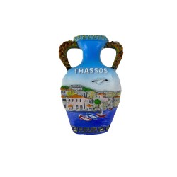 Tουριστικό μαγνητάκι Souvenir – Σετ 12pcs - Resin Magnet - Thassos - 678121 Tουριστικό μαγνητάκι Souvenir – Σετ 12pcs - Resin Magnet - Thassos - 678121