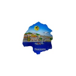 Tουριστικό μαγνητάκι Souvenir – Σετ 12pcs - Resin Magnet - Thassos - 678126 Tουριστικό μαγνητάκι Souvenir – Σετ 12pcs - Resin Magnet - Thassos - 678126