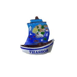Tουριστικό μαγνητάκι Souvenir – Σετ 12pcs - Resin Magnet - Thassos - 678132 Tουριστικό μαγνητάκι Souvenir – Σετ 12pcs - Resin Magnet - Thassos - 678132