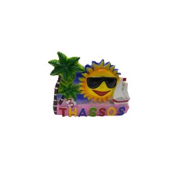 Tουριστικό μαγνητάκι Souvenir – Σετ 12pcs - Resin Magnet - Thassos - 678134 Tουριστικό μαγνητάκι Souvenir – Σετ 12pcs - Resin Magnet - Thassos - 678134