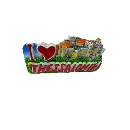 Tουριστικό μαγνητάκι Souvenir – Σετ 12pcs - Resin Magnet - Thessaloniki - 678135