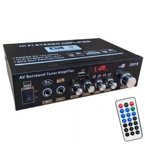 Στεροφωνικός ραδιοενισχυτής - BT-919 - 002174 Στεροφωνικός ραδιοενισχυτής - BT-919 - 002174