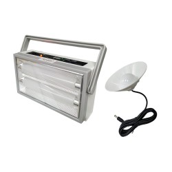 Επαναφορτιζόμενος προβολέας LED με ηλιακό πάνελ - 7728-2 - 777287 Επαναφορτιζόμενος προβολέας LED με ηλιακό πάνελ - 7728-2 - 777287