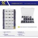 Σετ συνδετήρες αυτοκινήτου - Push Retainer Clips - 415pcs - 043752