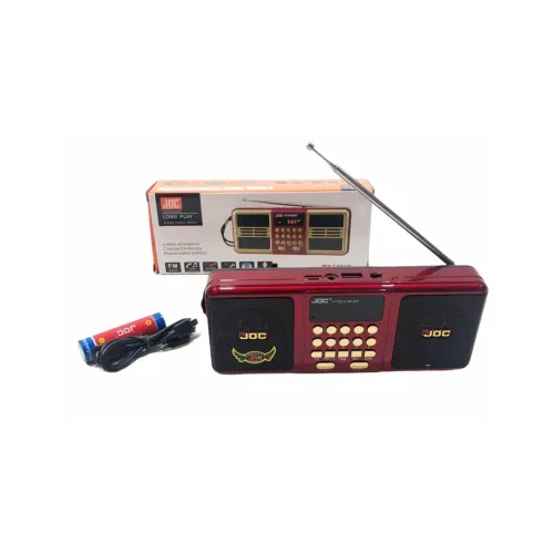Επαναφορτιζόμενο ραδιόφωνο - JOC-1822 - 818224 - Red Επαναφορτιζόμενο ραδιόφωνο - JOC-1822 - 818224 - Red