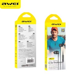 Ενσύρματα ακουστικά - PC-1 - AWEI - 889176 Ενσύρματα ακουστικά - PC-1 - AWEI - 889176