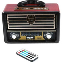 Επαναφορτιζόμενο ραδιόφωνο Retro - M-113-BT - 861138