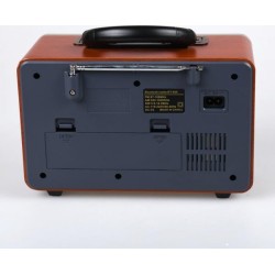 Φορητό ραδιόφωνο Retro - M-113-BT - 861138 - Dark Grey