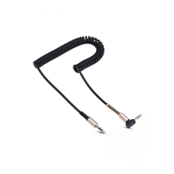 Καλώδιο ήχου σπιράλ - ET-AUX23 - Jack 3.5mm - 880165 - Black Καλώδιο ήχου σπιράλ - ET-AUX23 - Jack 3.5mm - 880165 - Black