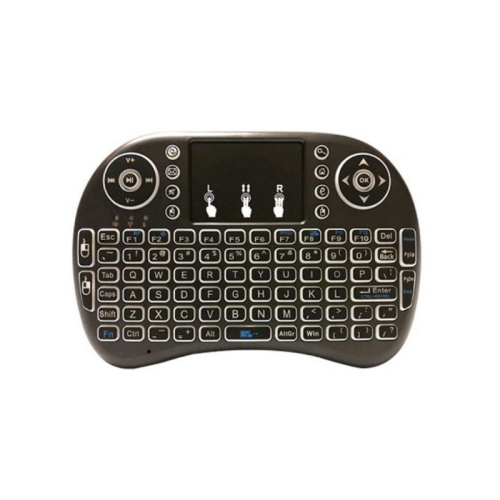 Ασύρματο mini πληκτρολόγιο με Αγγλικό Touchpad - i8 - 882788 - Black Ασύρματο mini πληκτρολόγιο με Αγγλικό Touchpad - i8 - 882788 - Black
