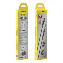 Καλωδιο ήχου - TypeC-Jack 3.5mm - CL-116T - AWEI - 887783 Καλωδιο ήχου - TypeC-Jack 3.5mm - CL-116T - AWEI - 887783