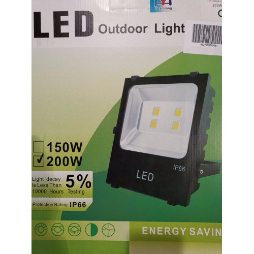 Προβολέας LED - 200W - 6000K - IP66 - 012007 Προβολέας LED - 200W - 6000K - IP66 - 012007