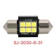 Λαμπτήρας LED - 3030-6-31 - Canbus - 2pcs - 674094