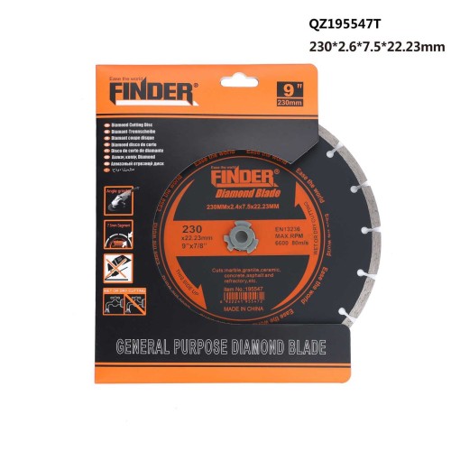 Διαμαντόδισκος - 230mm/9"" - Finder - 195547 Διαμαντόδισκος - 230mm/9"" - Finder - 195547