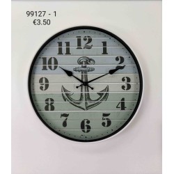 Ρολόι τοίχου - 35cm - 99127-1-WH