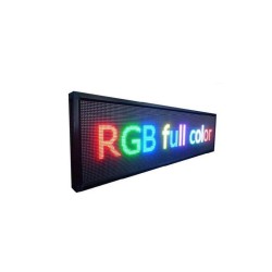 Πινακίδα LED - Μονής όψης - RGB - 71cm×23cm - IP67 Πινακίδα LED - Μονής όψης - RGB - 71cm×23cm - IP67