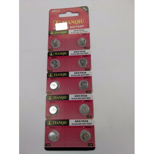 Αλκαλικές μπαταρίες - AG5/393A – 1.55V - 10pcs - 681057 Αλκαλικές μπαταρίες - AG5/393A – 1.55V - 10pcs - 681057