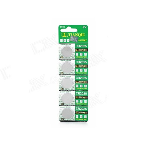 Μπαταρίες - CR2025 - 3V - 5pcs - 682177