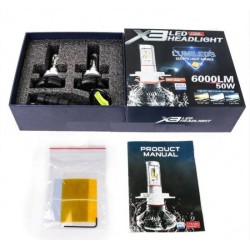 Λάμπες LED - Headlights - H3 - X3 - 239164 Λάμπες LED - Headlights - H3 - X3 - 239164