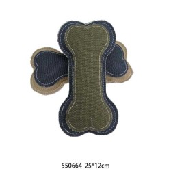 Υφασμάτινο παιχνίδι σκύλου κόκκαλο - 25x12cm - 550664 Υφασμάτινο παιχνίδι σκύλου κόκκαλο - 25x12cm - 550664