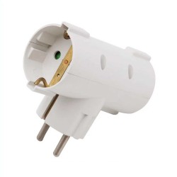 Πολύπριζο 2 θέσεων τύπου Τ - Σούκο - ZDB01-02A - 068738 Πολύπριζο 2 θέσεων τύπου Τ - Σούκο - ZDB01-02A - 068738