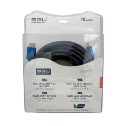 Καλώδιο HDMI - 1594-3D-4K - Male/Male - 10m - 094823 Καλώδιο HDMI - 1594-3D-4K - Male/Male - 10m - 094823