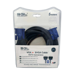 Καλώδιο VGA - 550BB - Male/Male - 5m - 095080 Καλώδιο VGA - 550BB - Male/Male - 5m - 095080