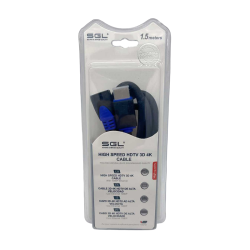 Καλώδιο HDMI γωνιακό - 90° - 1592F - Male/Male - 1.5m - 095226 Καλώδιο HDMI γωνιακό - 90° - 1592F - Male/Male - 1.5m - 095226