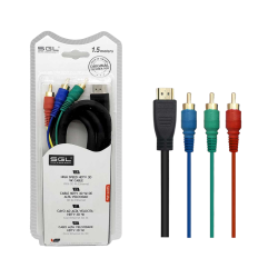 Καλώδιο HDMI σε RCA - 1592-3R - 1.5m - 095363 Καλώδιο HDMI σε RCA - 1592-3R - 1.5m - 095363