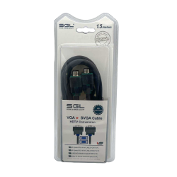 Καλώδιο VGA - A550BB - 1.5m - 095721 Καλώδιο VGA - A550BB - 1.5m - 095721