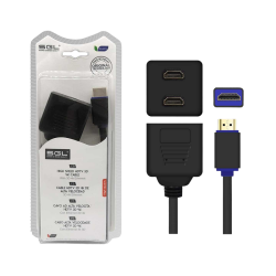 Διακλαδωτής HDMI - Splitter - A2508 - HDMI male/2xHDMI female - 25cm - 095912 Διακλαδωτής HDMI - Splitter - A2508 - HDMI male/2xHDMI female - 25cm - 095912