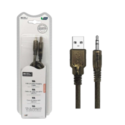 Καλώδιο ήχου - 1S - USB-A male/Jack 3.5mm male - 5m - 097176 Καλώδιο ήχου - 1S - USB-A male/Jack 3.5mm male - 5m - 097176