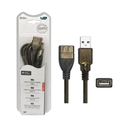 Καλώδιο USB 2.0 - 4S01 - USB-A male/USB-A female - 1.5m - 097602 Καλώδιο USB 2.0 - 4S01 - USB-A male/USB-A female - 1.5m - 097602