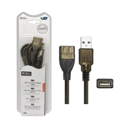 Καλώδιο USB 2.0 - 4S01 - USB-A male/USB-A female - 3m - 097619 Καλώδιο USB 2.0 - 4S01 - USB-A male/USB-A female - 3m - 097619