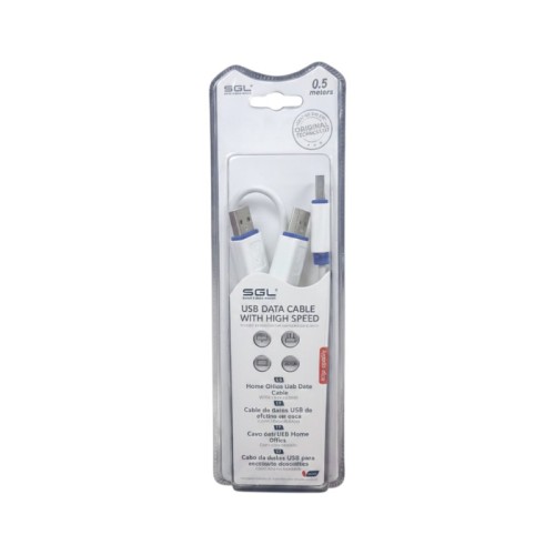 Καλώδιο μεταφοράς δεδομένων - 1554 - USB A male/2 x USB A male - 50cm - 097961