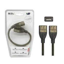 Αντάπτορας καλώδιο - USB-A female/female - 8S-01 - 20cm - 098098 Αντάπτορας καλώδιο - USB-A female/female - 8S-01 - 20cm - 098098